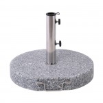 Βάση ομπρέλας στρογγυλή Γρανίτης Inox 304 40Kg c533414
