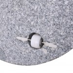 Βάση ομπρέλας στρογγυλή Γρανίτης Inox 304 40Kg c533414