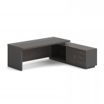 Avanzo Γραφείο Δεξιά Γωνία Απόχρωση Grey Walnut c533470