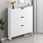 Scarpiera Παπουτσοθήκη MDF Melamine Απόχρωση Άσπρο c533486