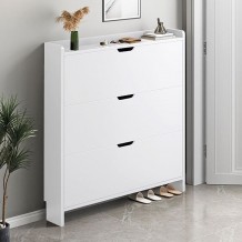 Scarpiera Παπουτσοθήκη MDF Melamine Απόχρωση Άσπρο c533486