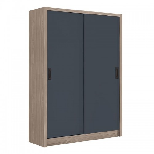 Vain Ντουλάπα Δίφυλλη Συρόμενη Αποχρώσεων Sonoma Oak Grey c533488