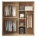 Vain Ντουλάπα Δίφυλλη Συρόμενη Αποχρώσεων Sonoma Oak Grey c533488