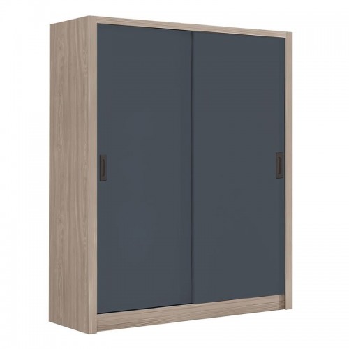 Vain Ντουλάπα Δίφυλλη Συρόμενη Αποχρώσεων Sonoma Oak Grey c533489