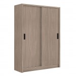 Vain Ντουλάπα Δίφυλλη Συρόμενη Απόχρωση Sonoma Oak c533492