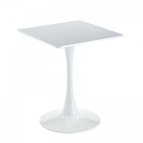 Sosta Τραπέζι MDF Άσπρο Βάση Μέταλλο Βαφή Άσπρο c533515