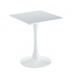 Sosta Τραπέζι MDF Άσπρο Βάση Μέταλλο Βαφή Άσπρο c533515