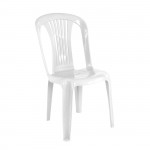 IRIS Καρέκλα Στοιβαζόμενη ΡΡ Άσπρο 47x52x86cm c533743
