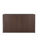 NUEZ ΜΠΟΥΦΕΣ 3ΠΟΡΤΕΣ ΚΑΡΥΔΙ ΜΑΥΡΟ 156x45x85cm c533861