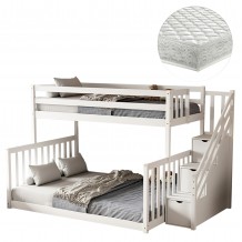 ΚΟΥΚΕΤΑ ΠΑΙΔΙΚΗ BEAMER HM21320 ΞΥΛΟ ΠΕΥΚΟΥ ΛΕΥΚΟ--ΓΙΑ ΣΤΡΩΜΑΤΑ 90 140x190εκ c533904