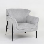 LENON ΠΟΛΥΘΡΟΝΑ ΓΚΡΙ 83x83x85cm c533907