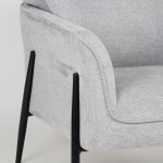 LENON ΠΟΛΥΘΡΟΝΑ ΓΚΡΙ 83x83x85cm c533907