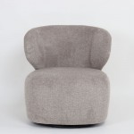 GEO ΠΟΛΥΘΡΟΝΑ ΓΚΡΙ LATTE 74x76x75cm c533908