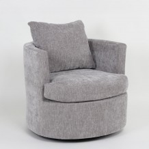 ORBITA ΠΟΛΥΘΡΟΝΑ ΠΕΡΙΣΤΡΕΦΟΜΕΝΗ ΓΚΡΙ 78x76x65cm c533912