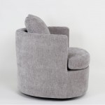 ORBITA ΠΟΛΥΘΡΟΝΑ ΠΕΡΙΣΤΡΕΦΟΜΕΝΗ ΓΚΡΙ 78x76x65cm c533912