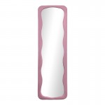 Καθρέπτης Lezour pakoworld βελούδο σε σάπιο μήλο απόχρωση 50x5x170εκ c534021