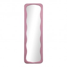 Καθρέπτης Lezour pakoworld βελούδο σε σάπιο μήλο απόχρωση 50x5x170εκ c534021