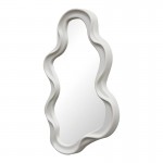 Καθρέπτης Liquid pakoworld pp σε λευκή απόχρωση 26x2 7x39εκ c534023