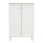 Παπουτσοθήκη-ντουλάπι Santo pakoworld 10 ζεύγων σε λευκή απόχρωση 60x34 5x91 5εκ c534027