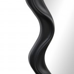 Καθρέπτης Liquid pakoworld pp σε μαύρη απόχρωση 26x2 7x39εκ c534028