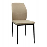 ΚΑΡΕΚΛΑ ΤΡΑΠΕΖΑΡΙΑΣ DIAZ HM18346 04 ΜΠΕΖ ΥΦΑΣΜΑ-ΜΕΤΑΛΛΙΚΑ ΠΟΔΙΑ ΜΑΥΡΑ 41 5x52x87Υεκ c534038