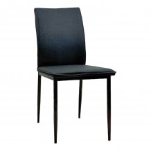 ΚΑΡΕΚΛΑ ΤΡΑΠΕΖΑΡΙΑΣ PERKY HM18347 02 ΜΑΥΡΟ ΥΦΑΣΜΑ ΜΕΤΑΛΛΙΚΑ ΠΟΔΙΑ 42x58x89 5Υεκ c534041