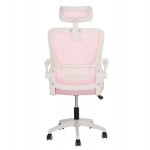 ΚΑΡΕΚΛΑ ΓΡΑΦΕΙΟΥ BLAZER HM1205 04 ΡΟΖ MESH-ΛΕΥΚΟΣ ΣΚΕΛΕΤΟΣ NYLON 60 5x47x85 5Υεκ c534047