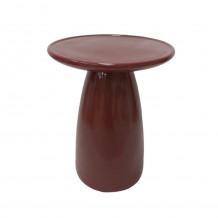GANACHE SIDE TABLE ΚΑΦΕ 36 5x36 5x46cm c534071