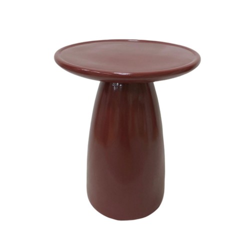 GANACHE SIDE TABLE ΚΑΦΕ 36 5x36 5x46cm c534071