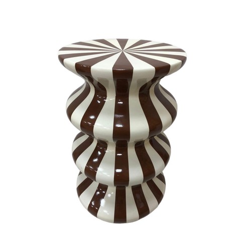 DULCE SIDE TABLE CREAM MOCCA 35x35x55cm c534079