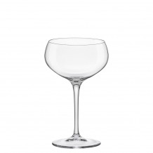 Ποτήρι Γυάλινο Κολωνάτο Coupe Cocktail 30 5cl φ10 1x16 5cm Bartender BORMIOLI ROCCO - Σετ 12 c534084