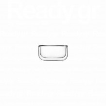 Μπωλ Amuse Bouche Γυάλινο Διπλότοιχο 42cl φ11 8xΥ6 2cm Luigi Bormioli - Σετ 2 c534091