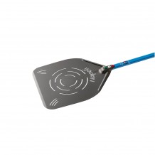 Φτυάρι Πίτσας NAPOLI διάτρητο 36x36cm αλουμινίου SHA με κοντάρι 1 5m GI Metal Italy c534092