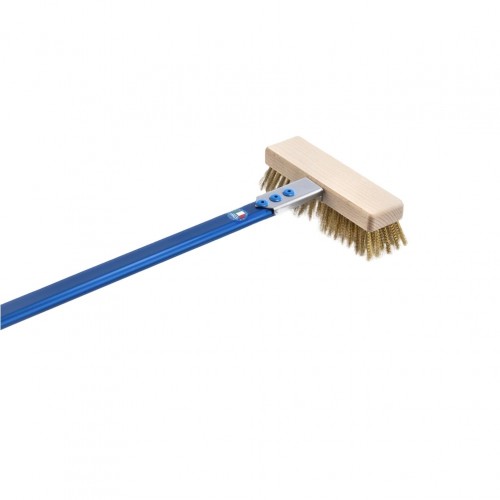 Ορειχάλκινη Βούρτσα ιδανική για ηλεκτρικούς φούρνους με Κοντάρι 120cm GI Metal Italy c534093 Ορειχάλκινη Βούρτσα ιδανική για ηλεκτρικούς φούρνους με Κοντάρι 120cm GI Metal Italy c534093