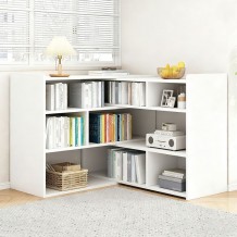 MULTI Βιβλιοθήκη πολλαπλών διαστάσεων Απόχρωση Άσπρο c534097