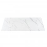 CAPO ΤΡΑΠΕΖΙ ΕΠΕΚΤΕΙΝΟΜΕΝΟ-Η ΛΕΥΚΟ ΜΕ ΟΨΗ ΜΑΡΜΑΡΟΥ 180x90x75cm c534119