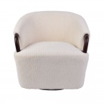 CELINE ΠΟΛΥΘΡΟΝΑ ΠΕΡΙΣΤΡΕΦΟΜΕΝΗ ΛΕΥΚΟ ΚΑΡΥΔΙ 74x73x72cm c534121