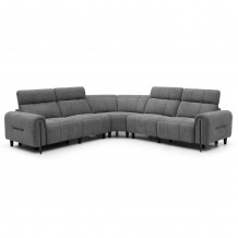 ΓΩΝΙΑΚΟΣ ΚΑΝΑΠΕΣ ΜΕ RECLINE ORACLE HM3290 01 ΓΚΡΙ ΥΦΑΣΜΑ 293x293x98Υεκ c534148