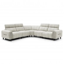 ΓΩΝΙΑΚΟΣ ΚΑΝΑΠΕΣ ΜΕ RECLINE ORACLE HM3290 02 ΜΠΕΖ ΥΦΑΣΜΑ 293x293x98Υεκ c534149