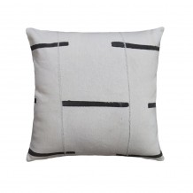 ISLE A ΔΙΑΚΟΣΜΗΤΙΚΟ ΜΑΞΙΛΑΡΙ 50x50cm ΥΦΑΣΜΑ ΛΕΥΚΟ ΜΑΥΡΟ c534152