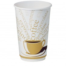 Ποτήρι Ζεστών Χάρτινο 2 Τοιχωμάτων 475ml 16oz Ιταλίας Σετ 20 c534240