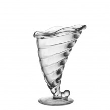 Γυάλινo Μπωλ Παγωτού Κοχύλι 30cl φ12 5x17 5cm c534248