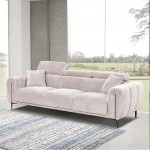 SEVILLE Kαναπές 3Θέσιος Σαλονιού - Καθιστικού Teddy Ύφασμα Μπεζ c534257