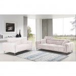 SEVILLE Kαναπές 3Θέσιος Σαλονιού - Καθιστικού Teddy Ύφασμα Μπεζ c534257