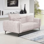 SEVILLE Kαναπές 2Θέσιος Σαλονιού - Καθιστικού Teddy Ύφασμα Μπεζ c534259