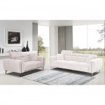 SEVILLE Kαναπές 2Θέσιος Σαλονιού - Καθιστικού Teddy Ύφασμα Μπεζ c534259