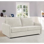 LESTER Καναπές - Κρεβάτι Ύφασμα Μπεζ c534261