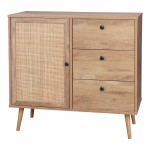 Μπουφές Oslo pakoworld σε sonoma απόχρωση 85x39x79εκ c534262