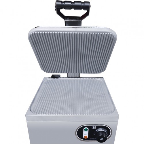 Τοστιέρα Ραβδωτή Μονή 49x35 5xΥ25cm Πλάκες 33 5x31 5 άνω 35x33 Κάτω 2 2Kw Karamco W2 c534278