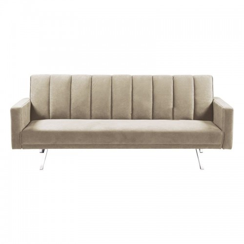HIT Καναπές - Κρεβάτι Σαλονιού - Καθιστικού Ύφασμα Μπεζ c534305